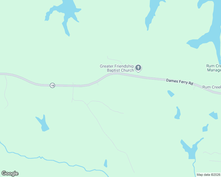 map of restaurants, bars, coffee shops, grocery stores, and more near 1308 Dames Ferry Road in Forsyth