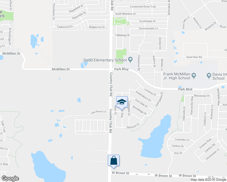 map of restaurants, bars, coffee shops, grocery stores, and more near 719 Beau Drive in Wylie