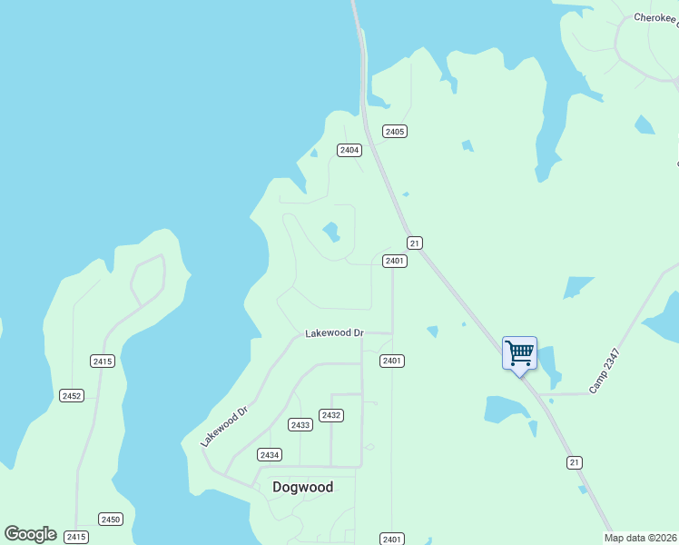 map of restaurants, bars, coffee shops, grocery stores, and more near in Dogwood
