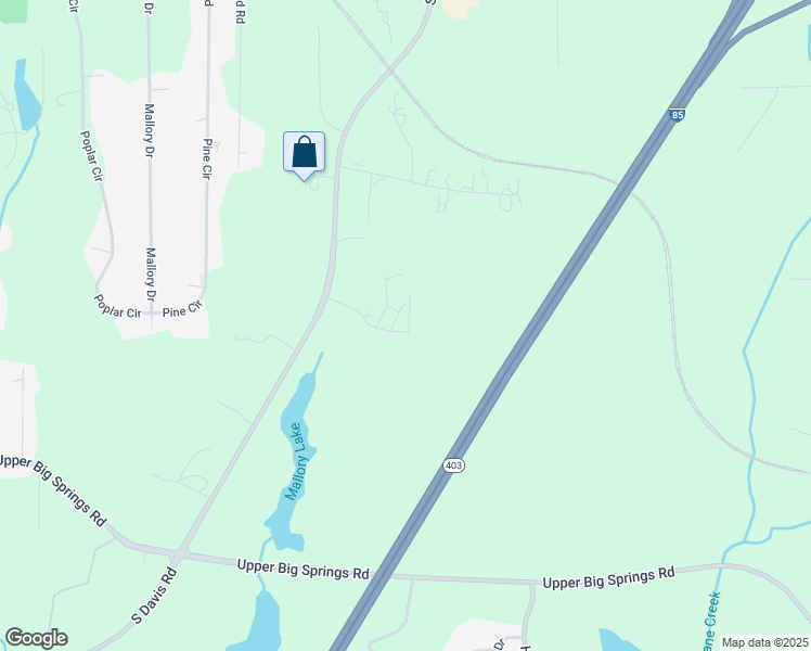 map of restaurants, bars, coffee shops, grocery stores, and more near 1071-1111 South Davis Road in LaGrange