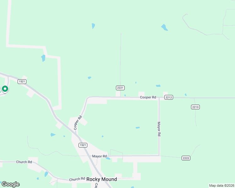 map of restaurants, bars, coffee shops, grocery stores, and more near 2371 County Road 2212 in Pittsburg