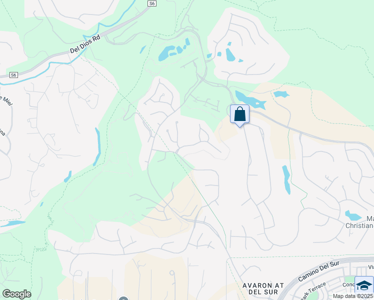 map of restaurants, bars, coffee shops, grocery stores, and more near 16829 Going My Way in San Diego