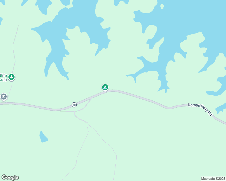 map of restaurants, bars, coffee shops, grocery stores, and more near 3773 Dames Ferry Road in Forsyth