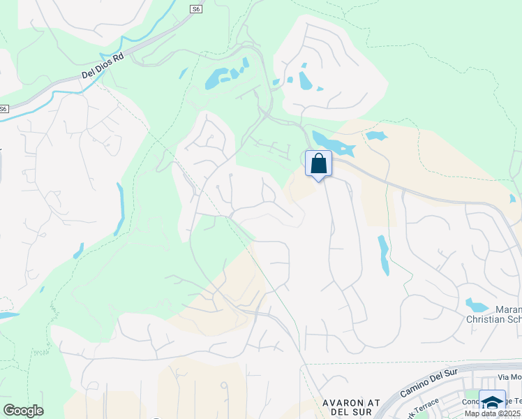 map of restaurants, bars, coffee shops, grocery stores, and more near 16877 Going My Way in San Diego