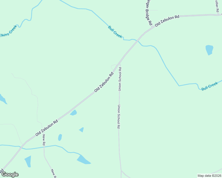 map of restaurants, bars, coffee shops, grocery stores, and more near 7581 Old Zebulon Road in Molena