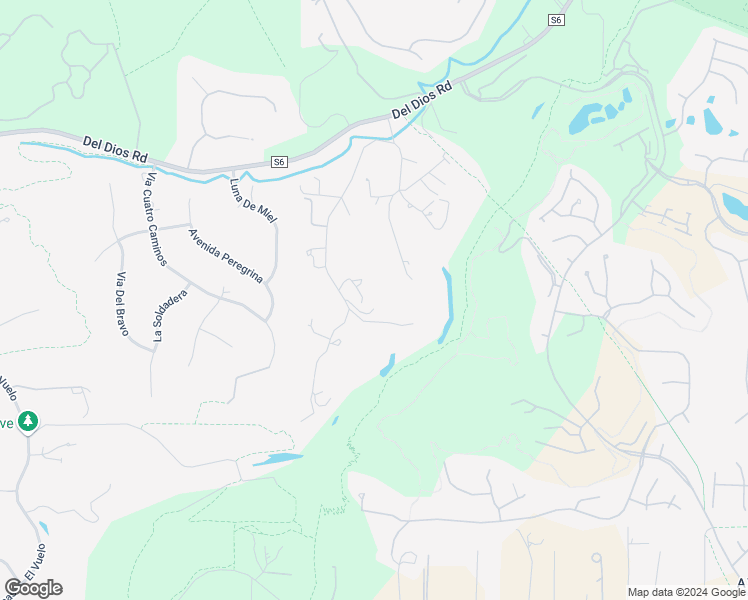 map of restaurants, bars, coffee shops, grocery stores, and more near 17345 La Brisa in Rancho Santa Fe