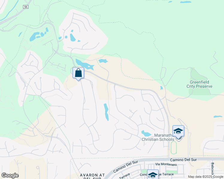map of restaurants, bars, coffee shops, grocery stores, and more near 17028 Rendezvous Circle in San Diego