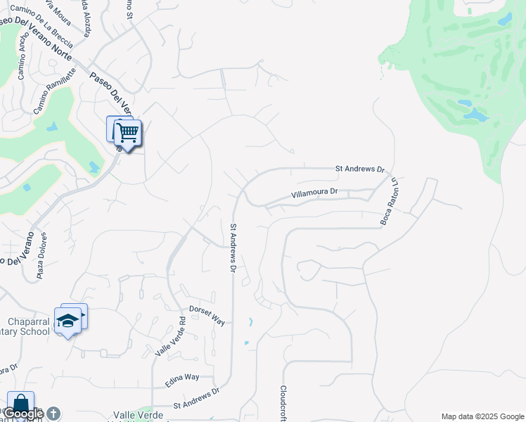 map of restaurants, bars, coffee shops, grocery stores, and more near 13611 Penina Street in Poway