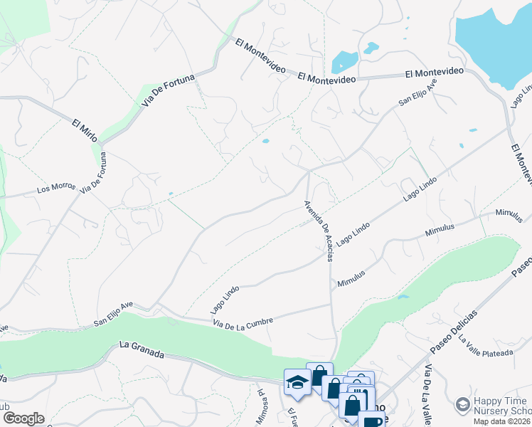map of restaurants, bars, coffee shops, grocery stores, and more near 5757 San Elijo Avenue in Rancho Santa Fe