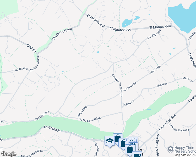 map of restaurants, bars, coffee shops, grocery stores, and more near 5757 San Elijo Avenue in Rancho Santa Fe