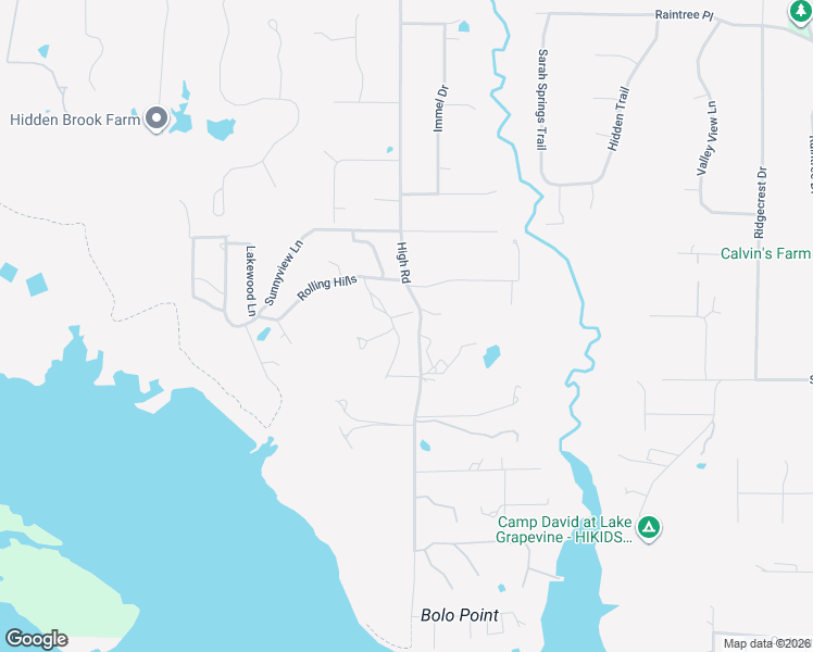 map of restaurants, bars, coffee shops, grocery stores, and more near 3203 Indian Trail in Flower Mound