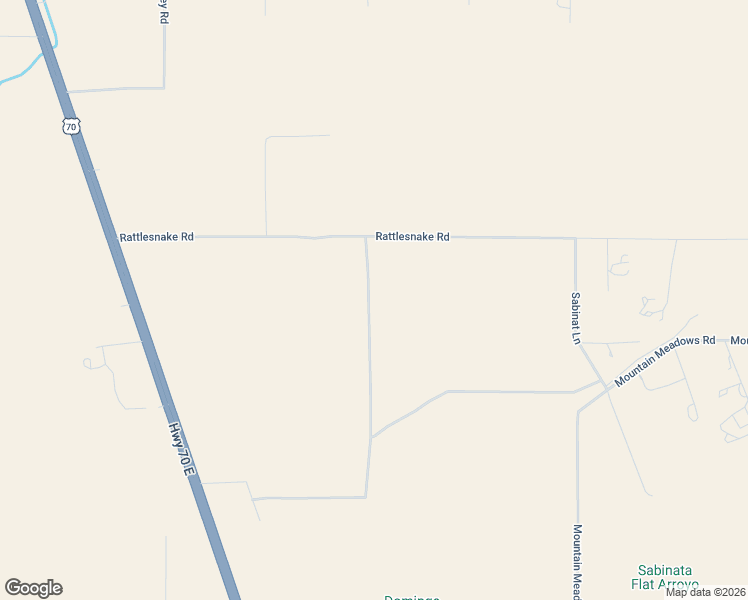 map of restaurants, bars, coffee shops, grocery stores, and more near 64 Rattlesnake Road in Tularosa