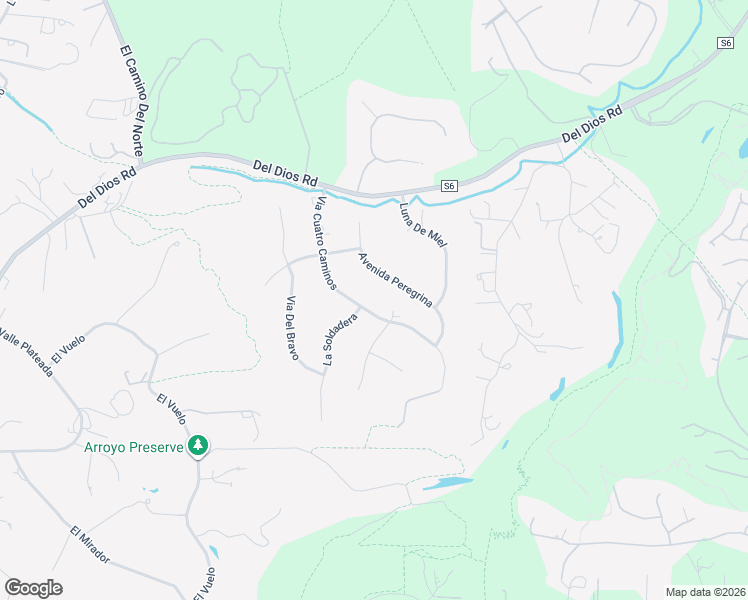 map of restaurants, bars, coffee shops, grocery stores, and more near 17401 Via Cuatro Caminos in Rancho Santa Fe