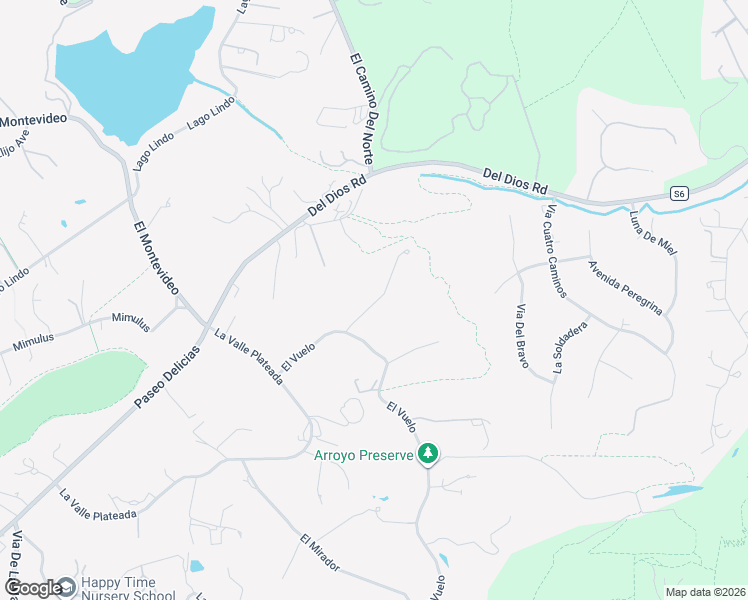 map of restaurants, bars, coffee shops, grocery stores, and more near 7102 Via De Maya in Rancho Santa Fe