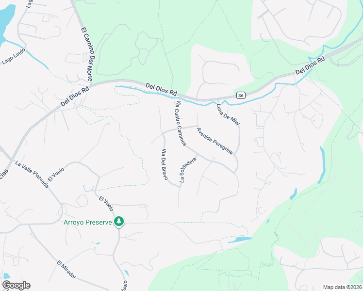 map of restaurants, bars, coffee shops, grocery stores, and more near 17448 Via Cuatro Caminos in Rancho Santa Fe