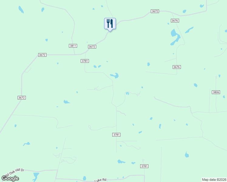 map of restaurants, bars, coffee shops, grocery stores, and more near 257 County Road 3781 in Springtown