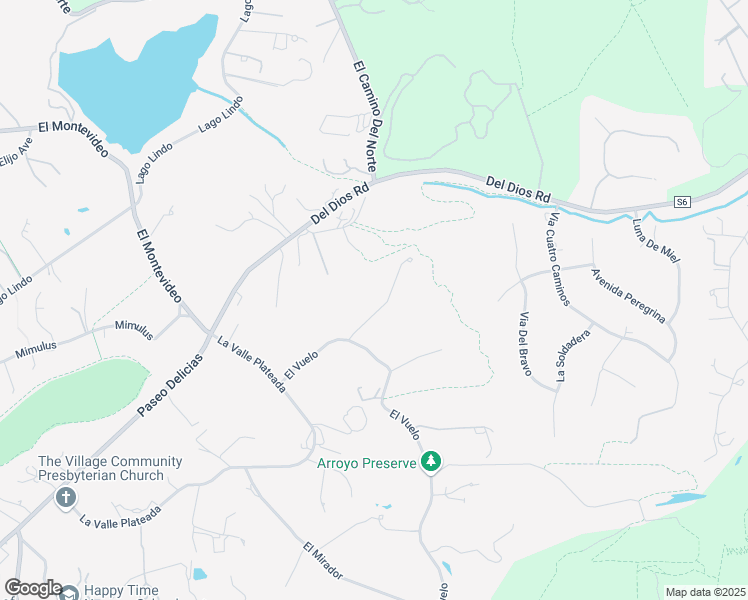 map of restaurants, bars, coffee shops, grocery stores, and more near 7102 Via De Maya in Rancho Santa Fe