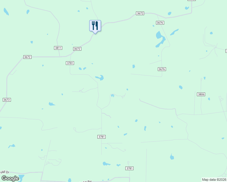 map of restaurants, bars, coffee shops, grocery stores, and more near 257 County Road 3781 in Springtown