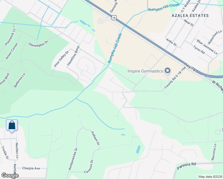 map of restaurants, bars, coffee shops, grocery stores, and more near 145 Alexis Court in Summerville