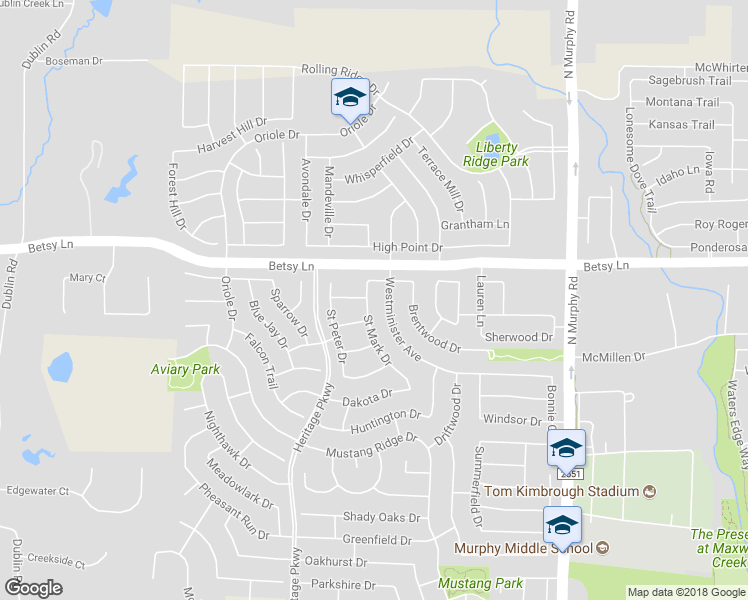 map of restaurants, bars, coffee shops, grocery stores, and more near 1024 Saint Mark Drive in Murphy