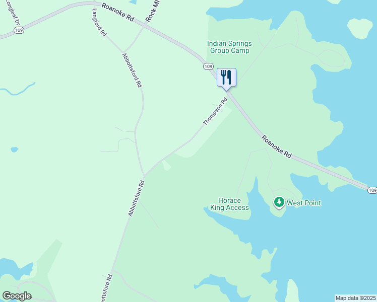 map of restaurants, bars, coffee shops, grocery stores, and more near 169 Thompson Road in LaGrange