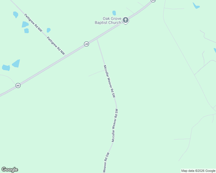 map of restaurants, bars, coffee shops, grocery stores, and more near 139 McCullar Weaver Road in Milledgeville