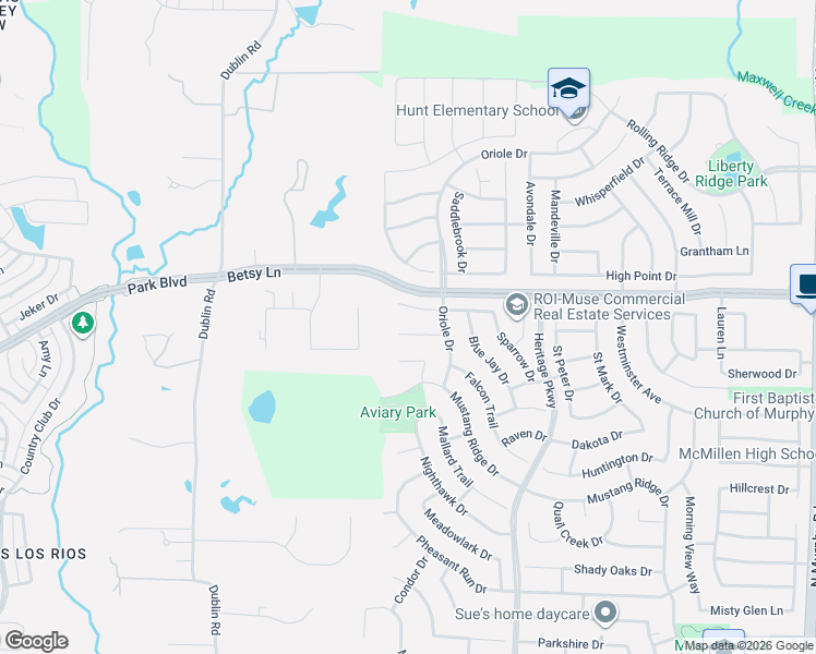 map of restaurants, bars, coffee shops, grocery stores, and more near 630 Quail Run Drive in Murphy