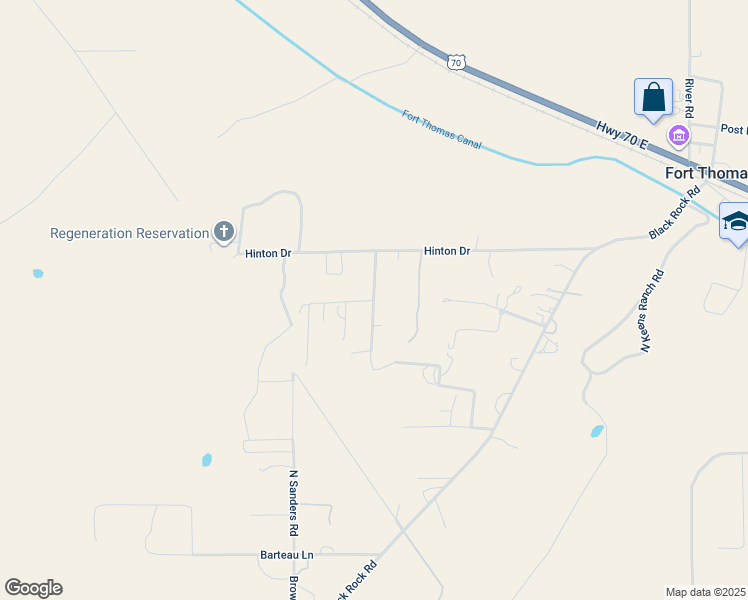 map of restaurants, bars, coffee shops, grocery stores, and more near 13813 Hollowell Lane in Pima