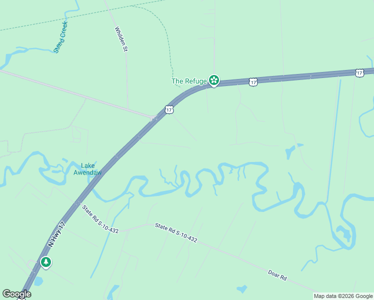 map of restaurants, bars, coffee shops, grocery stores, and more near 4735 Semper Fi Drive in Awendaw