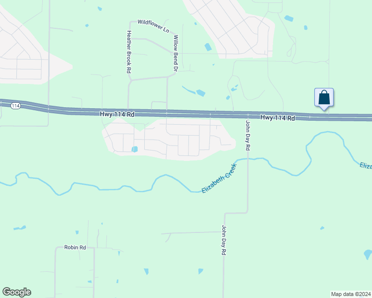 map of restaurants, bars, coffee shops, grocery stores, and more near 1008 Paso Fino Drive in Haslet