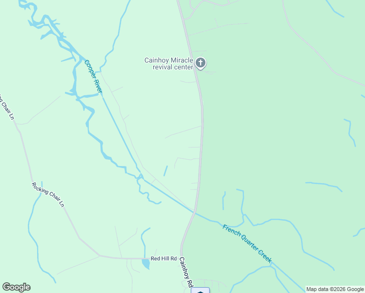 map of restaurants, bars, coffee shops, grocery stores, and more near 618 Jing Jing Ln in Huger