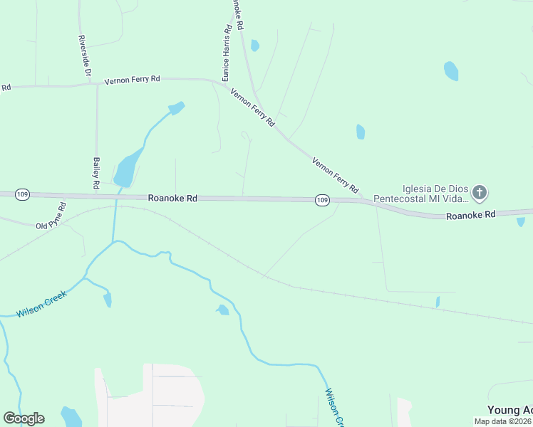 map of restaurants, bars, coffee shops, grocery stores, and more near 3305 Roanoke Road in LaGrange