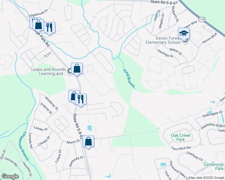 map of restaurants, bars, coffee shops, grocery stores, and more near 241 State Road S-8-976 in Summerville