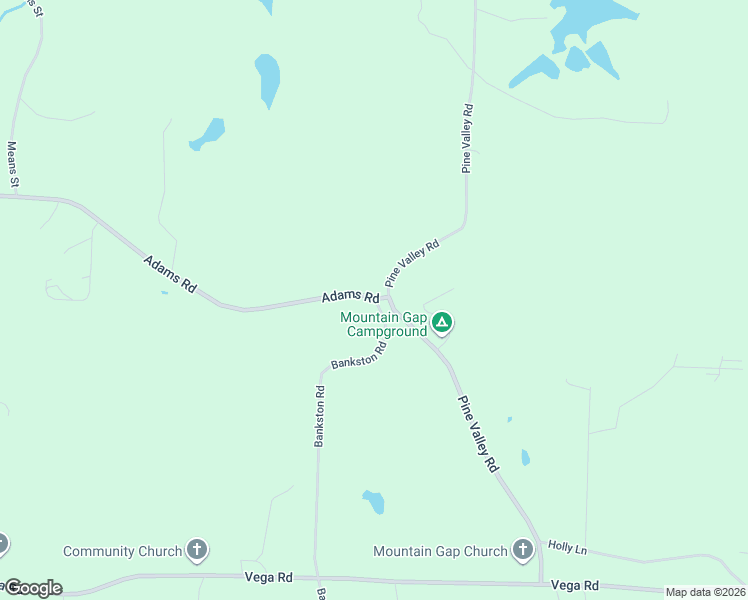 map of restaurants, bars, coffee shops, grocery stores, and more near 2784 Adams Road in The Rock