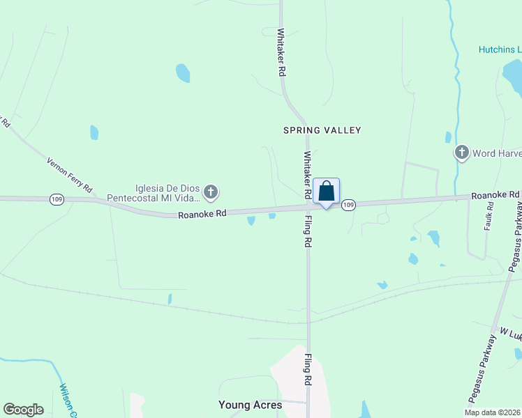 map of restaurants, bars, coffee shops, grocery stores, and more near 2822 Roanoke Road in LaGrange