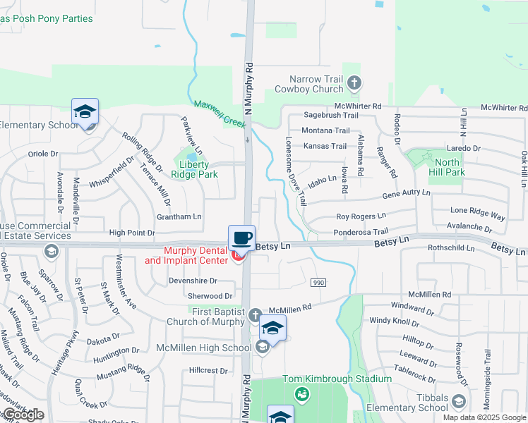 map of restaurants, bars, coffee shops, grocery stores, and more near 1200 Oakley Drive in Murphy