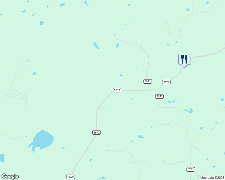 map of restaurants, bars, coffee shops, grocery stores, and more near 1400 County Road 3672 in Springtown