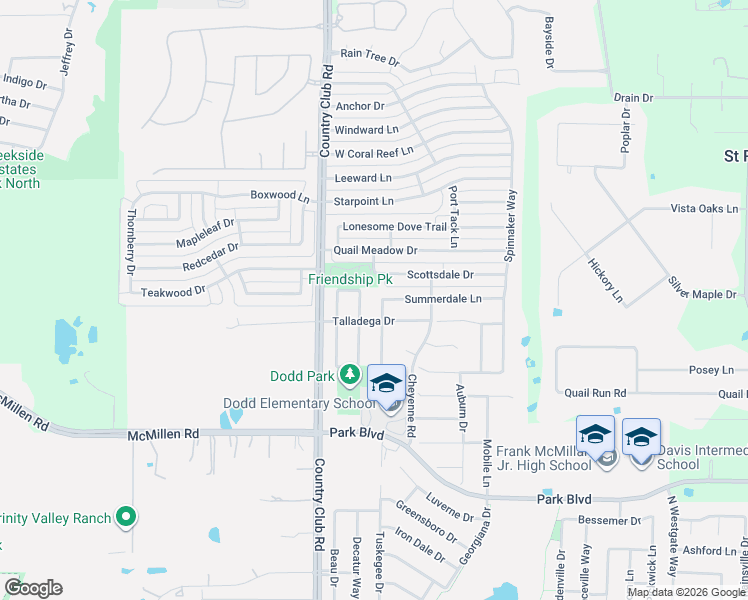 map of restaurants, bars, coffee shops, grocery stores, and more near 1504 Bankston Drive in Wylie