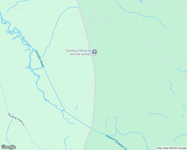 map of restaurants, bars, coffee shops, grocery stores, and more near 2663 State Road S-8-98 in Huger