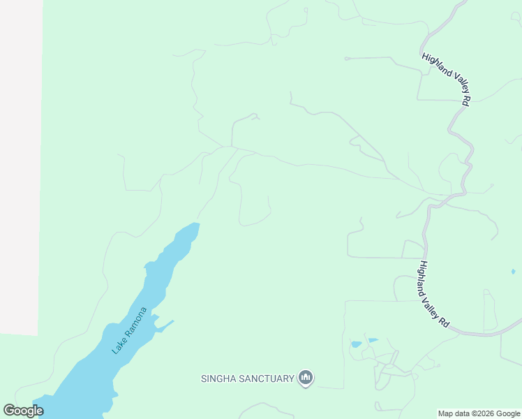 map of restaurants, bars, coffee shops, grocery stores, and more near 15715 Green Valley Truck Trail in Ramona