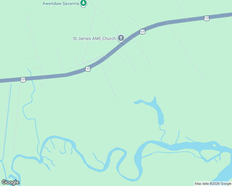 map of restaurants, bars, coffee shops, grocery stores, and more near 5511 Huckleberry Lane in McClellanville
