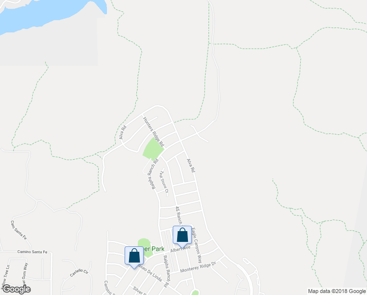 map of restaurants, bars, coffee shops, grocery stores, and more near 17194 Alva Road in San Diego