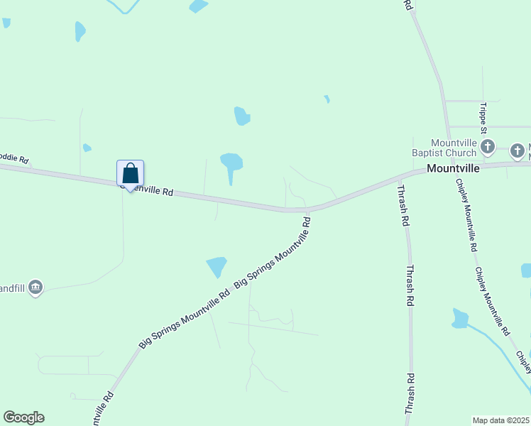 map of restaurants, bars, coffee shops, grocery stores, and more near 4076 Greenville Road in LaGrange