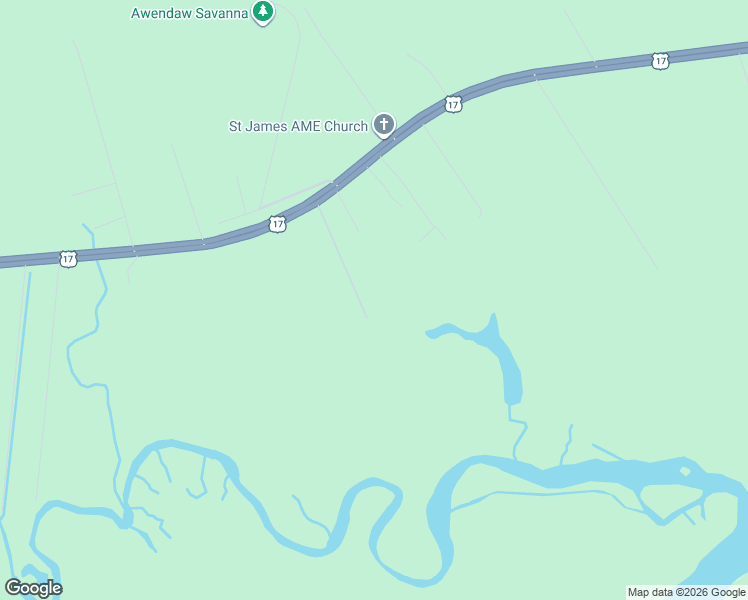 map of restaurants, bars, coffee shops, grocery stores, and more near 5511 Huckleberry Lane in McClellanville