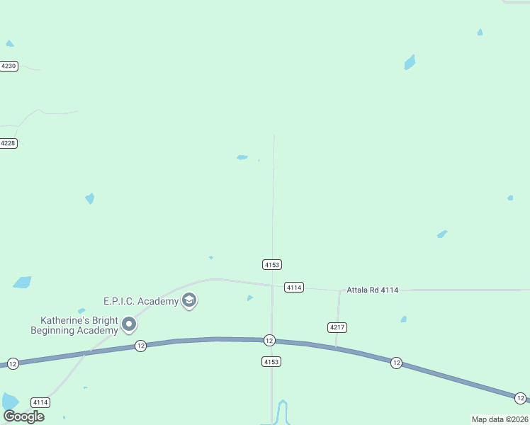 map of restaurants, bars, coffee shops, grocery stores, and more near 4351 Attala Road 3811 in Sallis