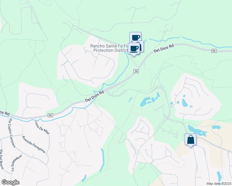map of restaurants, bars, coffee shops, grocery stores, and more near 7915 Silvery Moon Lane in San Diego