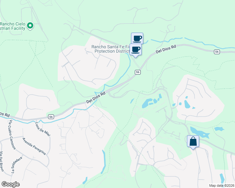 map of restaurants, bars, coffee shops, grocery stores, and more near 7915 Silvery Moon Lane in San Diego