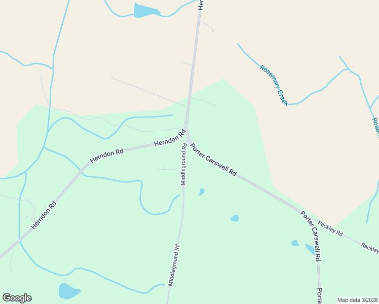 map of restaurants, bars, coffee shops, grocery stores, and more near 633 Porter Carswell Road in Waynesboro