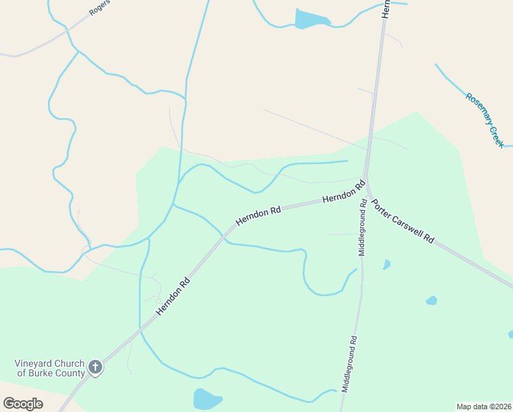map of restaurants, bars, coffee shops, grocery stores, and more near 1679-2517 Herndon Road in Waynesboro