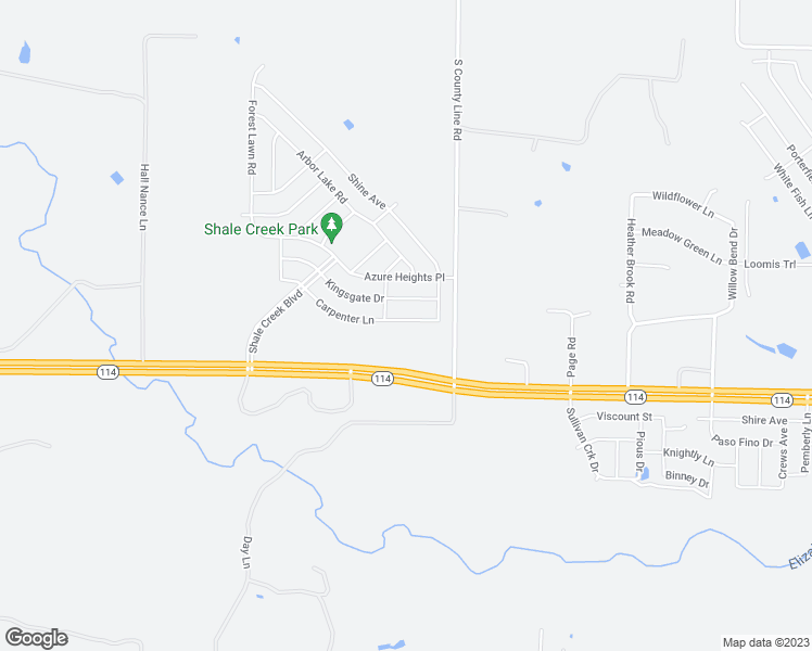 map of restaurants, bars, coffee shops, grocery stores, and more near 12625 Carpenter Lane in Rhome